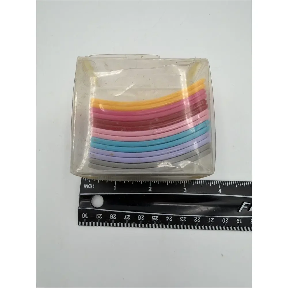 Vintage Hair Combs Lot of 14 80s Disco Fasion Combs Colors original package USA